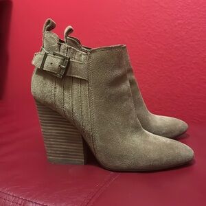 Guess Real Leather Suede Ankle Boots 5.5